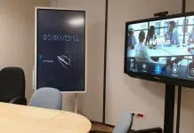 Découvrez l'écran interactif pour les salles de réunion