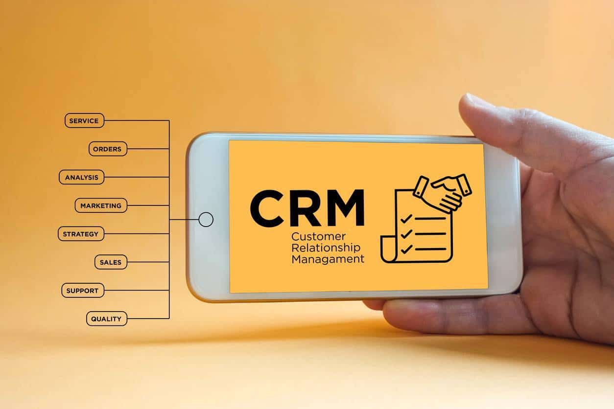 logiciel CRM mobile